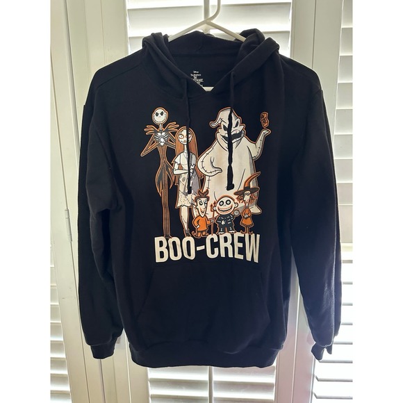 The Nightmare Before Christmas Hoodie Hooded Sweatshirt Boo Crew Youth XL - Picture 1 of 4